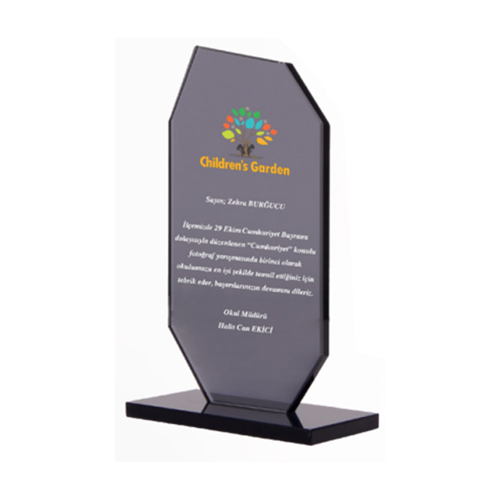 Oskay Kristal Plaket