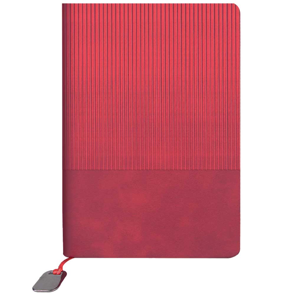 Dikmen Kırmızı Tarihsiz Defter (15x21 cm)